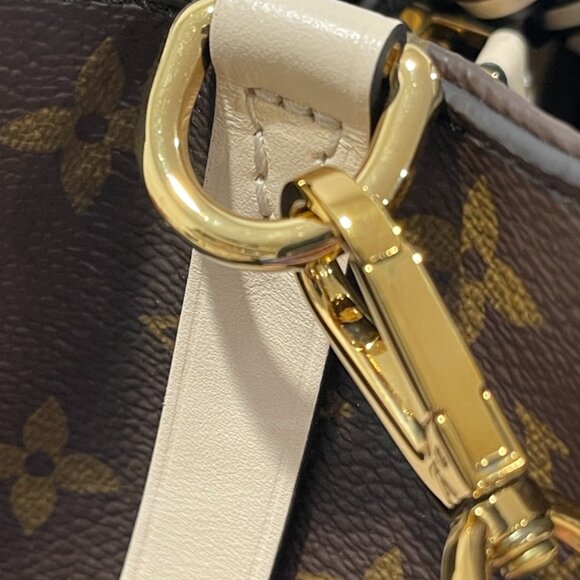 Louis Vuitton Montaigne BB Monogram Hand/Shoulder Bag Braided Handle (JB1212) - Picture 13 of 13